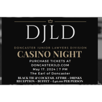 Doncaster Junior Lawyers Division set to host Casino Night extravaganza supported by local firms.