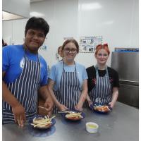 Communication Specialist College Doncaster joins GUINNESS WORLD RECORDS™ cooking lesson attempt 