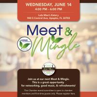 Meet & Mingle Chamber Networking Event - Lula Mae’s Eatery