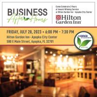 Business After Hours and Third Anniversary Hilton Garden Inn-Apopka City Center