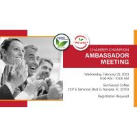 Chamber  Ambassador Meeting - Meet at Birchwood Coffee
