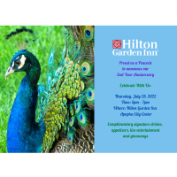 Business After Hours-Hilton Garden Inn Apopka City Center, Anniversary
