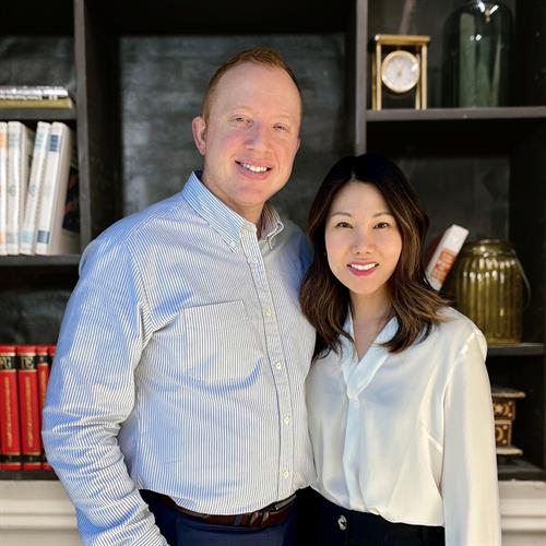 Attorney Aaron Hines and Attorney Michelle Kim Hines