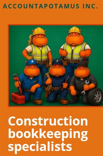 Specialists in Bookkeeping for the Construction industry