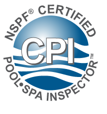 Certified Swimming Pool Inspector (by two agencies: NSPF, PHTCC) Certified Swimming Pool Inspector (by two agencies: NSPF, PHTCC)