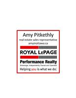 Royal LePage Performance Realty - Amy Pitkethly Royal LePage Performance Realty - Amy Pitkethly
