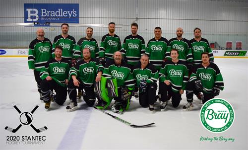 Bray Team at Stantec 2020 Hockey Tournament Bray Team at Stantec 2020 Hockey Tournament