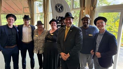 Jarrod Goldsmith is President of the Kiwanis Club of Ottawa