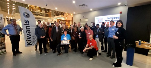 Jarrod Goldsmith is President of the Kiwanis Club of Ottawa