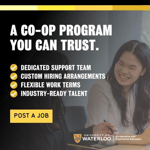 Hire a UW Co-op Student Today!