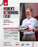 Rugby Canada Women's Networking Event