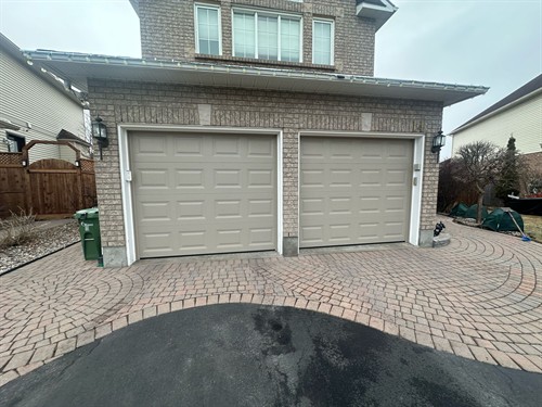 2 Single Garage Doors