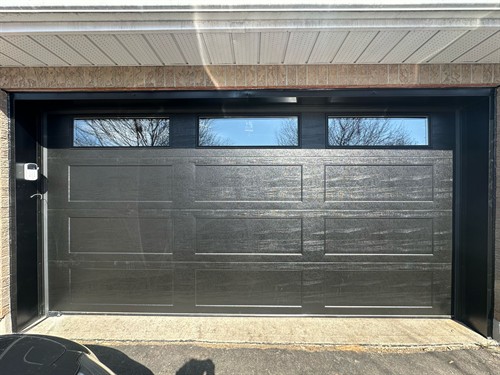 Double Garage Door - Modern