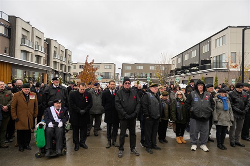 Remembrance Day 2025 - Andy Carswell Building