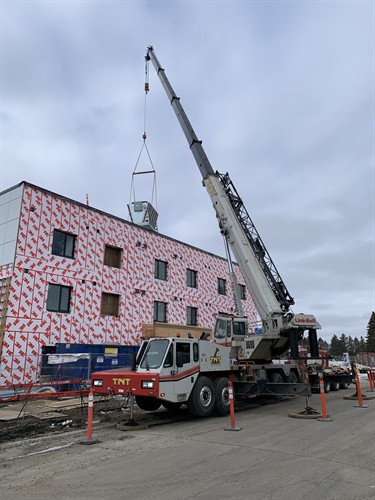 New Veteran Home Under Construction - Location, Edmonton 