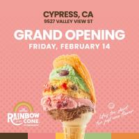 Ribbon Cutting - The Original Rainbow Cone