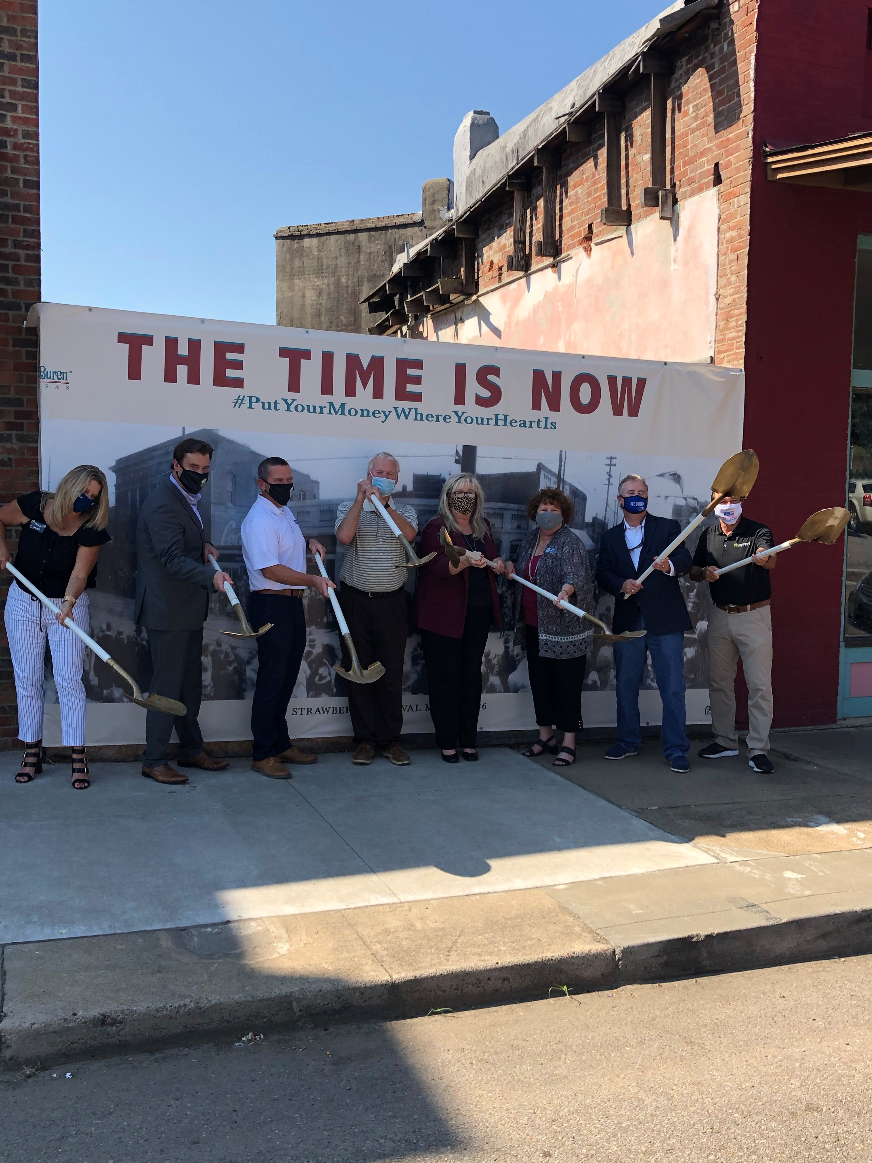Groundbreaking for Crawford County Office for United Way of Fort Smith