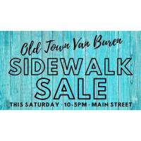 Old Town Van Buren Sidewalk Sale