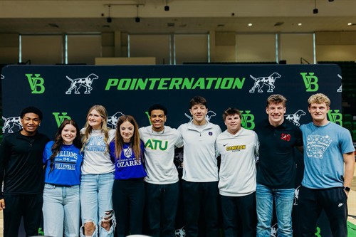 Each year, numerous Pointer student athletes sign national letters of intent to further their education & athletic careers at the collegiate level. 