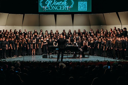 VBSD's Choral Program offers students the opportunity to perform & hone their skills. Many students annually earn All-Region & State honors.