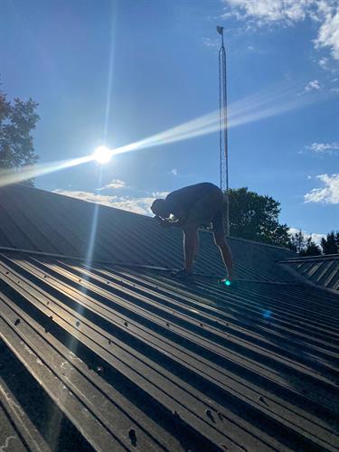 Metal Roof Inspection - Poetry, TX 