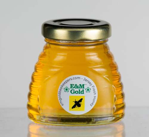 Our 3oz. skep Honey Favor for Weddings and Baby Showers