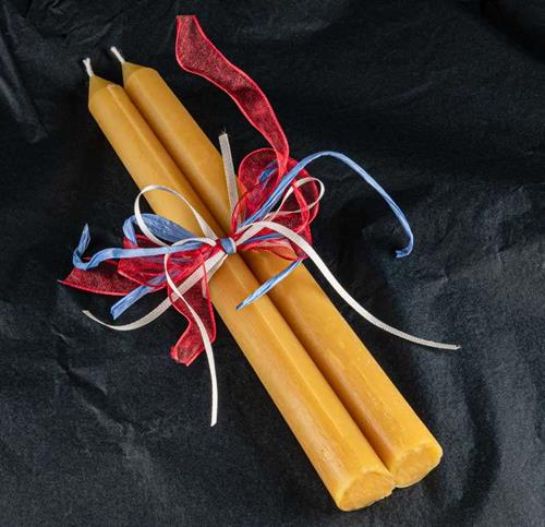 Beeswax Large Taper candle