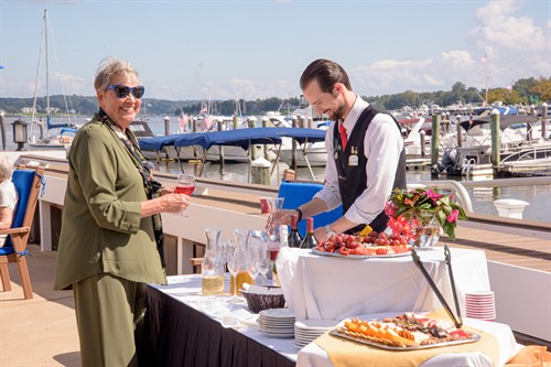 Enjoy Waterfront Activities in Atrium at Navesink