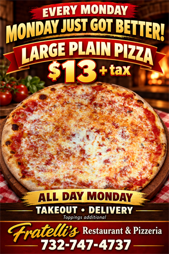 Monday Pizza Special