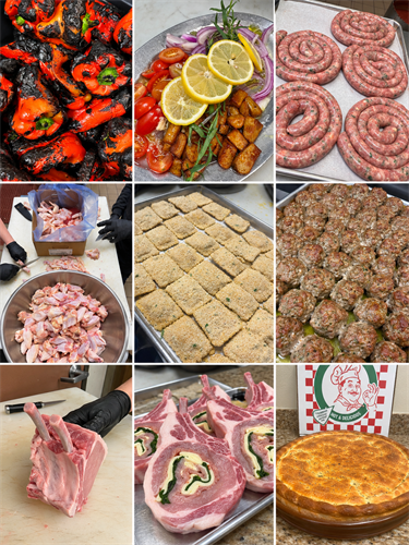 Just a glimpse of what we do here! All Homemade 