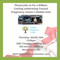 Coastal Pregnancy Center's Mobile Unit Ribbon Cutting