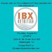Ribbon Cutting IBX Nutrition
