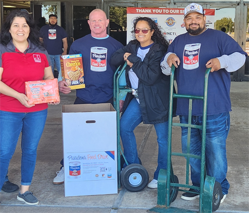 Pasadena Annual Food Drive!