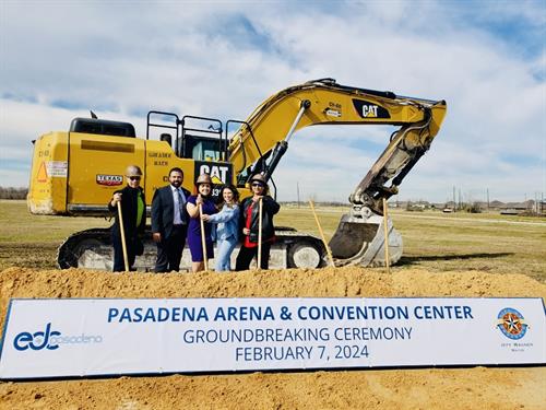 Pasadena Convention Center groundbreaking