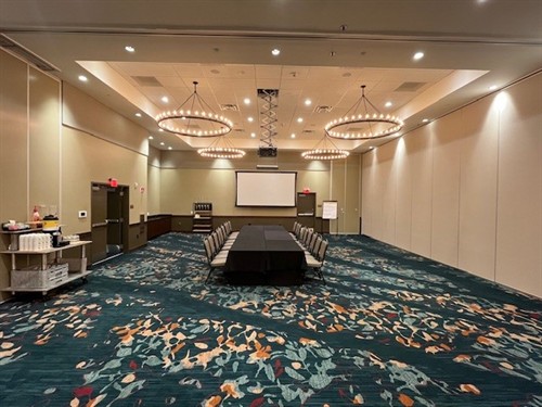 Ballroom 1A Set As a Boardroom