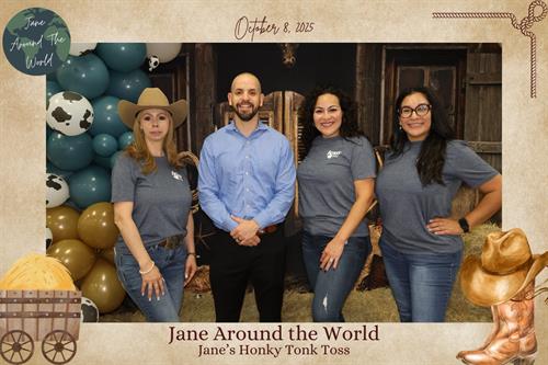 Jane Around The World/Jan's Honky Tonk Toss Event 