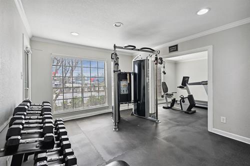 Stay fit in our Fitness Center