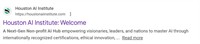 Houston AI Institute