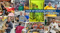 Tour of Manufacturing & Open Interviews