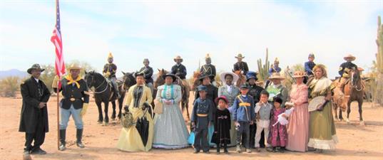 Official Arizona Centennial Legacy Buffalo Soldiers of the Arizona Territory - Ladies and Gentlemen of the Regiment