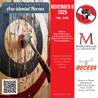 AXE-IDENTAL HEROES - TICKETS ON SALE NOW