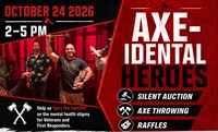 AXE-IDENTAL HEROES TICKETS ON SALE NOW!
