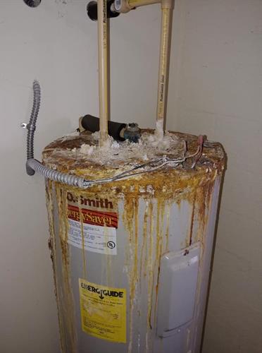 Ignoring the problem with a water heater will not make it go away! Ignoring the problem with a water heater will not make it go away!