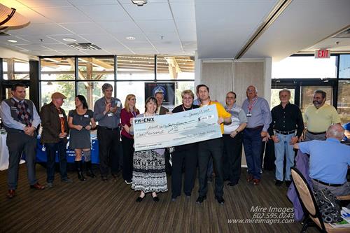 Check Presentation to North Valley Symphony Orchestra