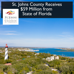 Image for St. Johns County Receives $59 Million from State of Florida