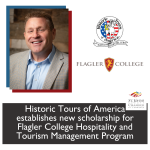 Historic Tours of America establishes new scholarship for Flagler College Hospitality and Tourism Management Program