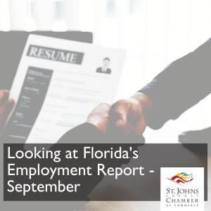 Image for Northeast Florida Monthly Employment Report - September 2023