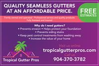 Tropical Gutter Pros - Jacksonville