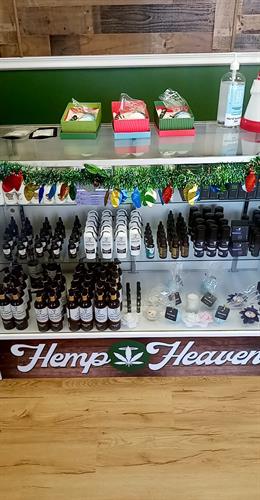 All ready for the holidays come on down to Hemp Heaven Farms see some of our great gift boxes