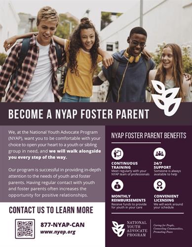 Become a NYAP Foster Parent